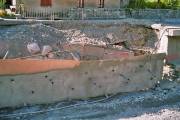 les travaux en cours aux Verneys mi Octobre 
